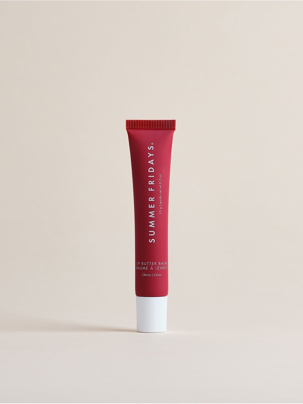 $24 MSRP New Summer Fridays Lip Butter Balm — Cherry Red